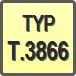 Piktogram - Typ: T.3866